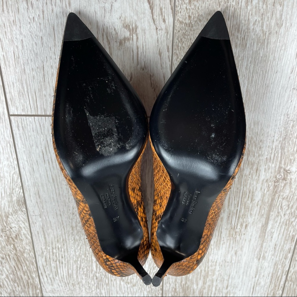 Acne Studio 37 anakeskin animal print pumps heels - Picture 4 of 5